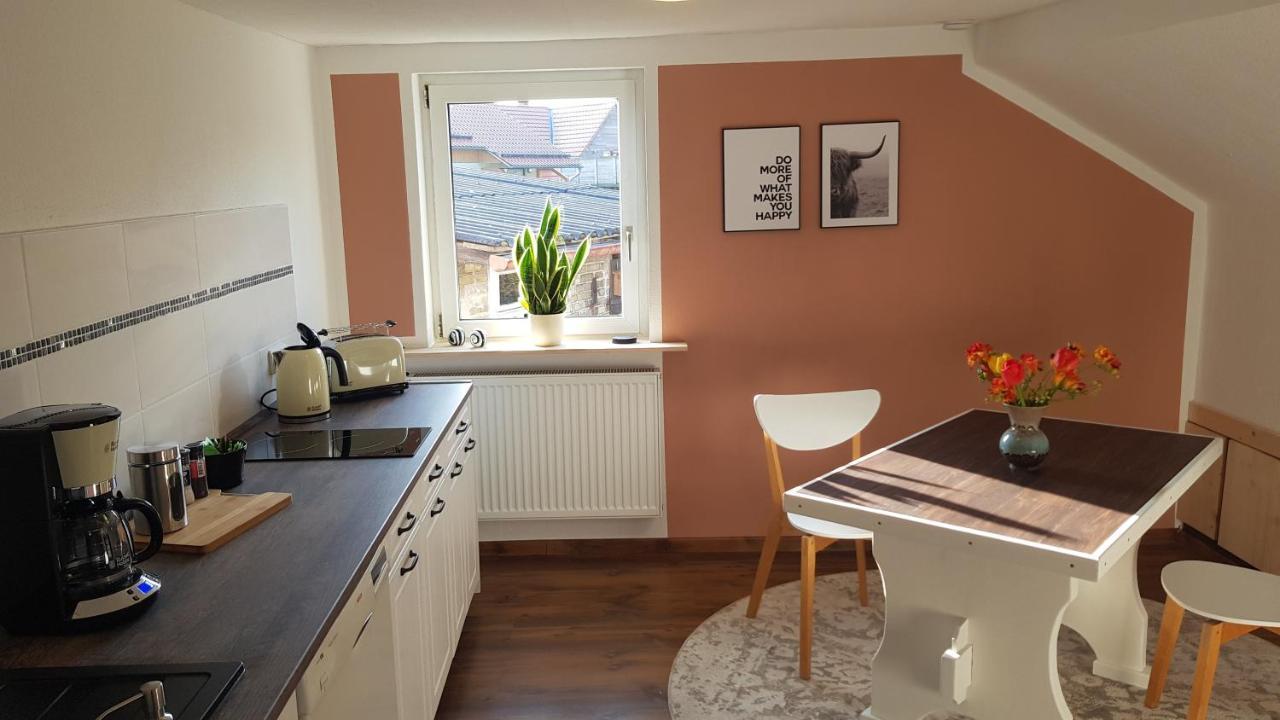 Ferienwohnung Malu Sol Im Harz - Stilvoll, Gemuetlich, Tierfreundlich - Mit Garten Allrode Ngoại thất bức ảnh