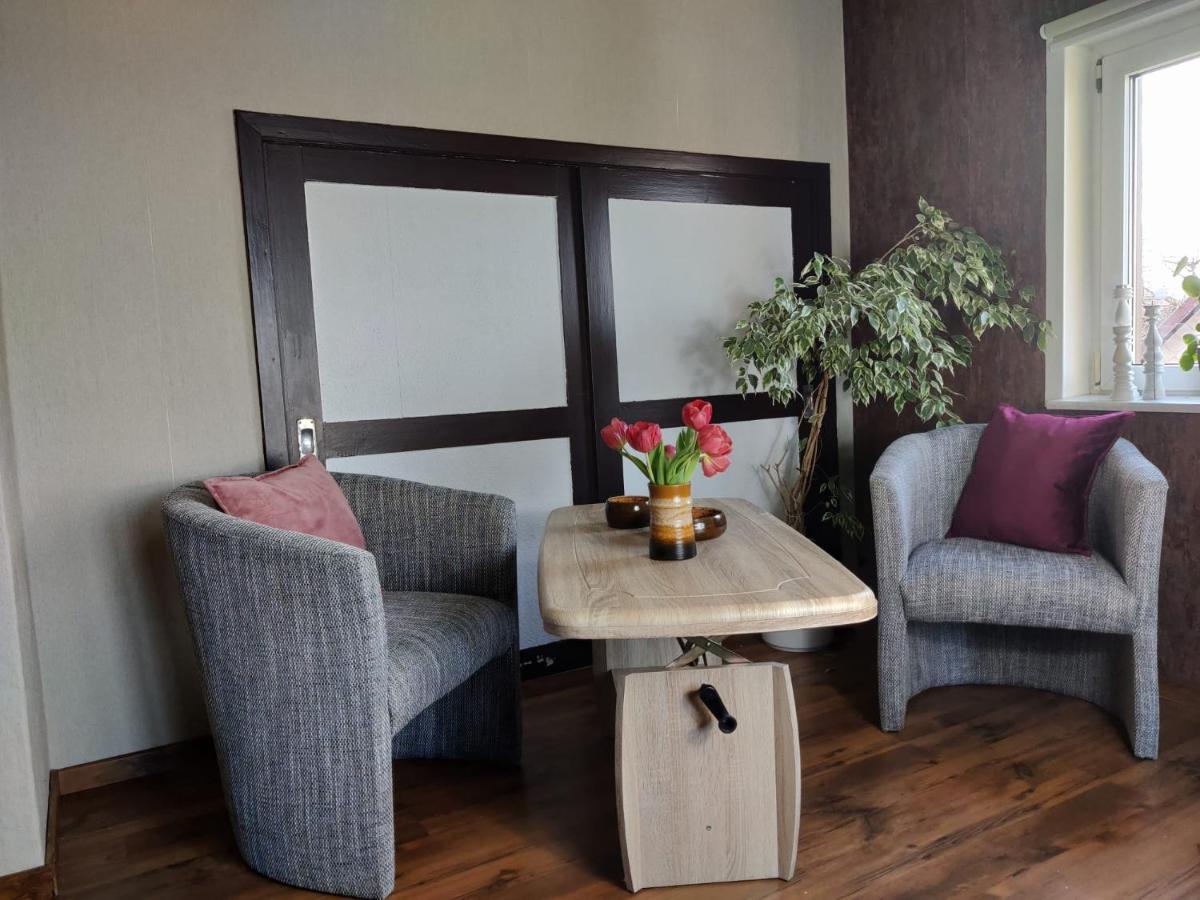 Ferienwohnung Malu Sol Im Harz - Stilvoll, Gemuetlich, Tierfreundlich - Mit Garten Allrode Ngoại thất bức ảnh