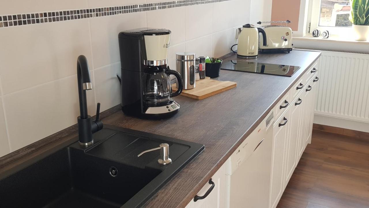Ferienwohnung Malu Sol Im Harz - Stilvoll, Gemuetlich, Tierfreundlich - Mit Garten Allrode Ngoại thất bức ảnh