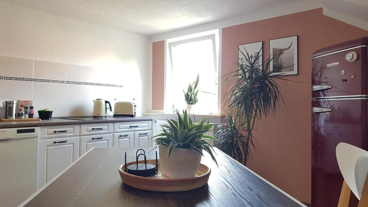 Ferienwohnung Malu Sol Im Harz - Stilvoll, Gemuetlich, Tierfreundlich - Mit Garten Allrode Ngoại thất bức ảnh